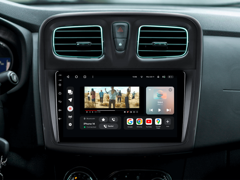 Купить Мультимедійна система Gazer T6009-L52 PRO до Renault Logan 2 (L52) 2012-2019, Sandero 2 2014-2019