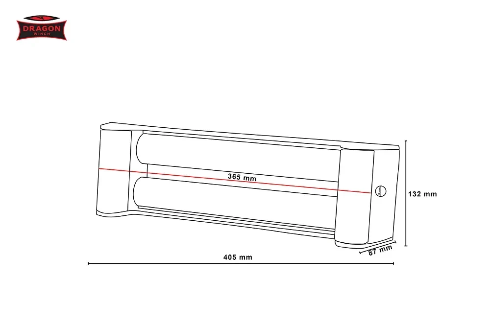 Купити Роликові направляючі для троса лебідки Dragon Winch DWT 30000