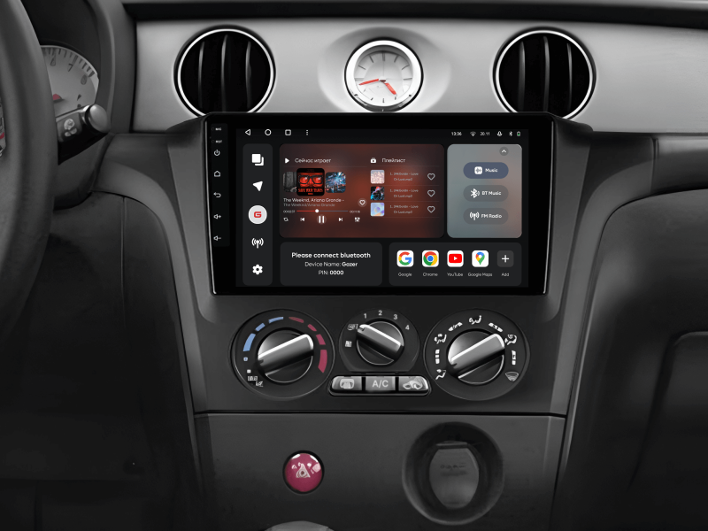 Купить Мультимедійна система Gazer T6009-MCU PRO до Mitsubishi Outlander 1 2002-2008