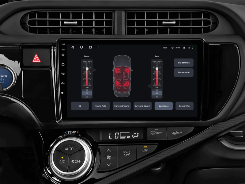 Купить Мультимедійна система Gazer T6009-NHP10 PRO до Toyota Aqua (NHP10) 2011-2017