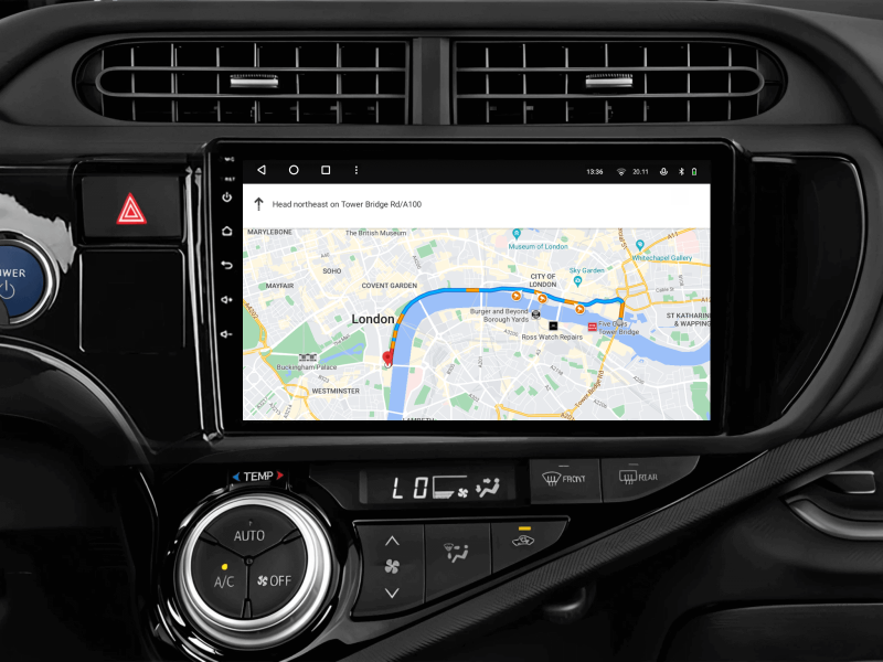 Купить Мультимедійна система Gazer T6009-NHP10 PRO до Toyota Aqua (NHP10) 2011-2017