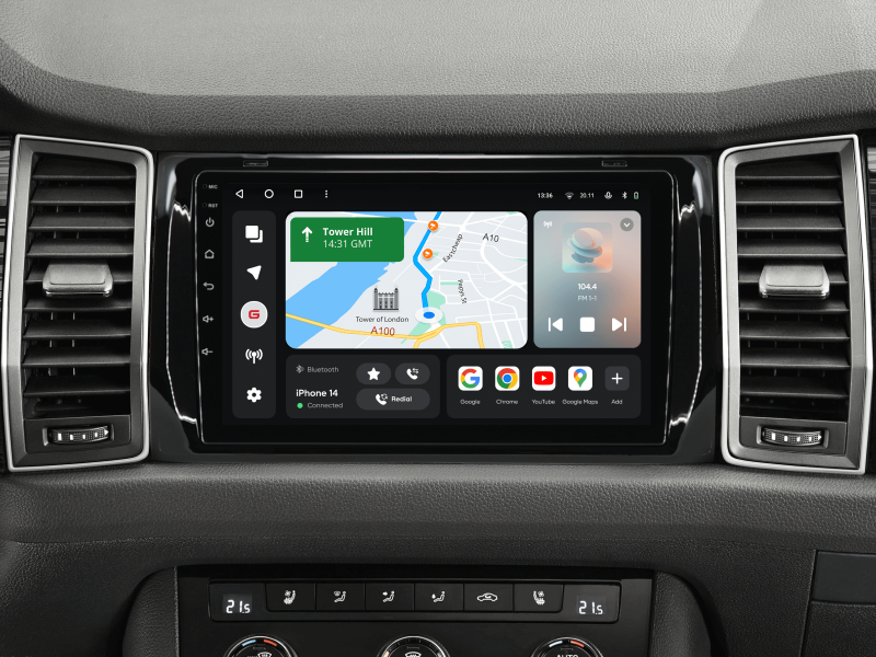 Купить Мультимедійна система Gazer T6009-NS7/L PRO до Skoda Kodiaq (NS7) 2016-2021, Karoq (NU7) 2017-2021