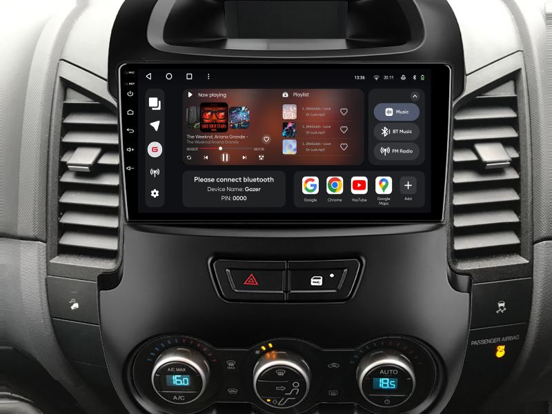 Купить Мультимедійна система Gazer T6009-P375 PRO до Ford Ranger 3 2011-2015