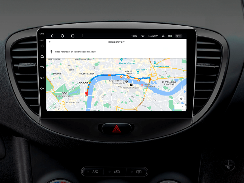 Купить Мультимедійна система Gazer T6009-PA PRO до Hyundai i10 (PA) 2007-2013