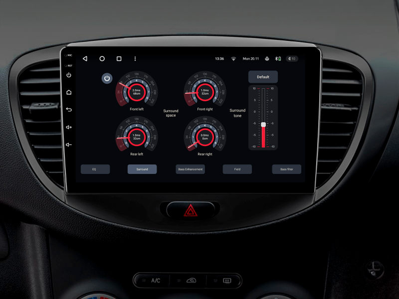 Купить Мультимедійна система Gazer T6009-PA PRO до Hyundai i10 (PA) 2007-2013