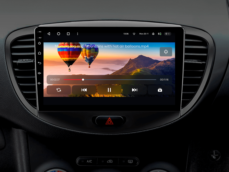 Купить Мультимедійна система Gazer T6009-PA PRO до Hyundai i10 (PA) 2007-2013