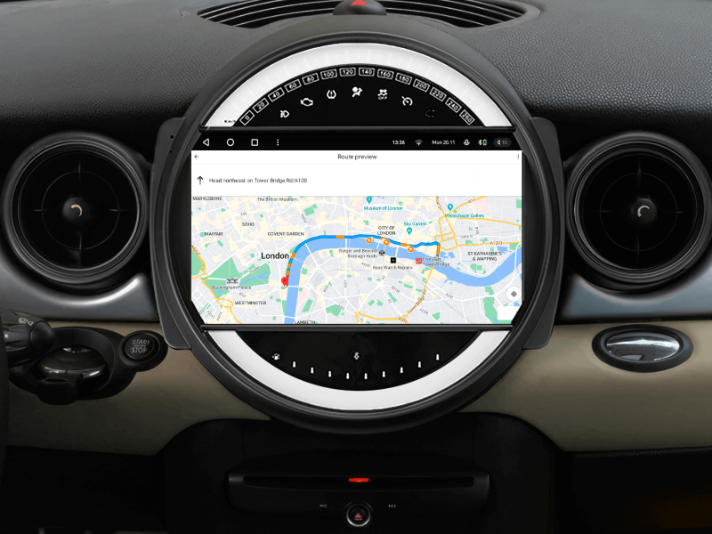 Купить Мультимедійна система Gazer T6009-R56 PRO до Mini 2007-2015