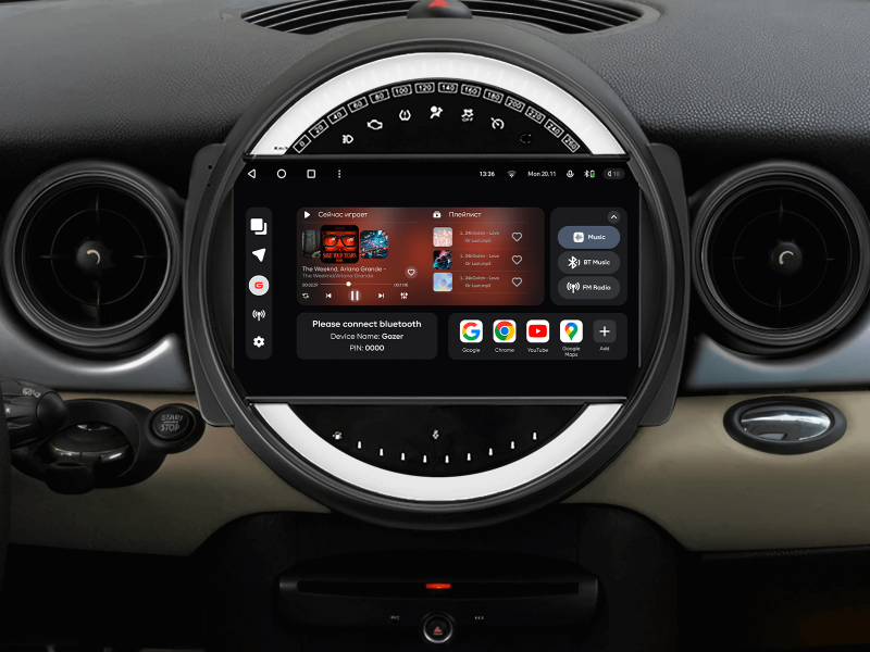 Купить Мультимедійна система Gazer T6009-R56 PRO до Mini 2007-2015