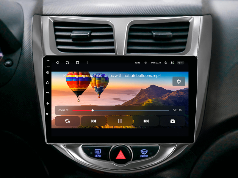 Купить Мультимедійна система Gazer T6009-RB PRO до Hyundai Solaris 1 (RB) 2010-2016