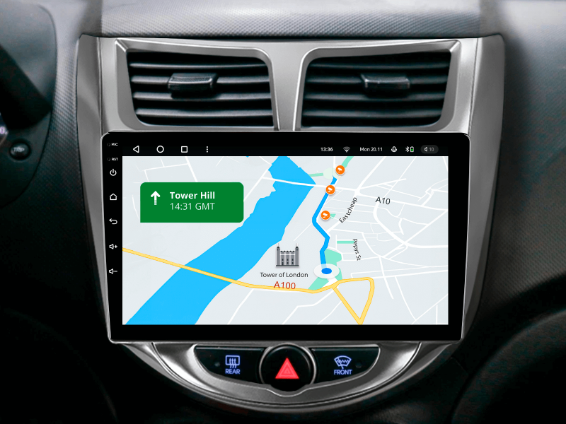 Купить Мультимедійна система Gazer T6009-RB PRO до Hyundai Solaris 1 (RB) 2010-2016