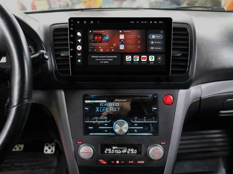 Купити Мультимедійна система Gazer T6009-SBL PRO до Subaru Outback 3 (BL), Legacy 4 2003-2009