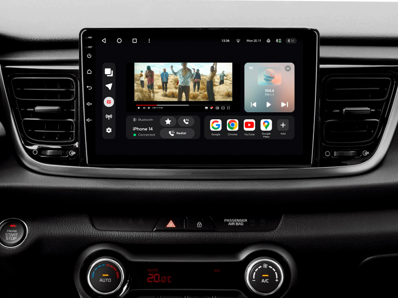 Купити Мультимедійна система Gazer T6009-SC PRO до Kia Rio Cross 2016-2020