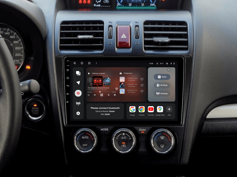 Купити Мультимедійна система Gazer T6009-SJ/L PRO до Subaru Forester 4 (SJ) 2012-2015