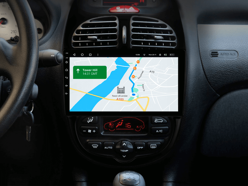 Купити Мультимедійна система Gazer T6009-T12 PRO до Peugeot 206 1998-2012