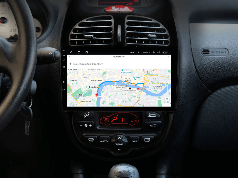 Купити Мультимедійна система Gazer T6009-T12 PRO до Peugeot 206 1998-2012