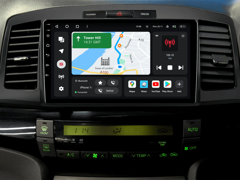 Купити Мультимедійна система Gazer T6009-T240 PRO до Toyota Premio, Allion (T240) 2001-2007