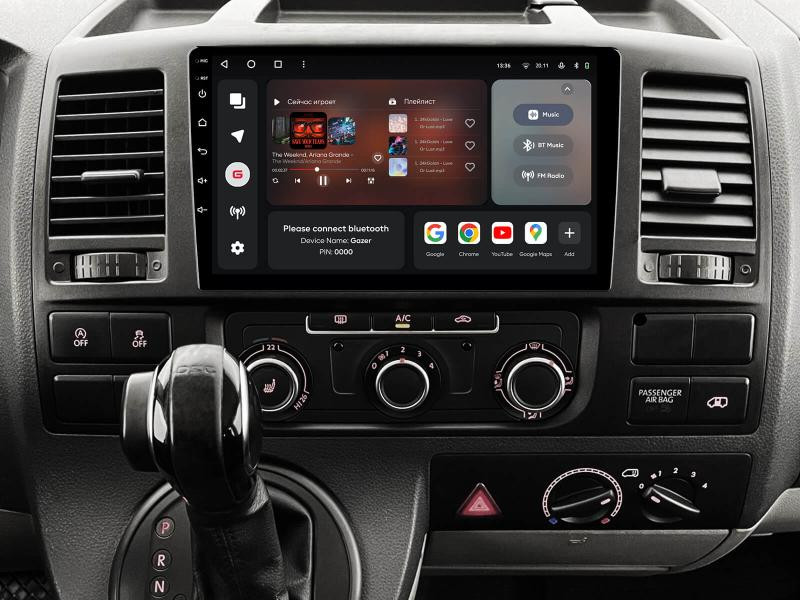 Купити Мультимедійна система Gazer T6009-T5 PRO до Volkswagen Multivan (T5) 2003-2015