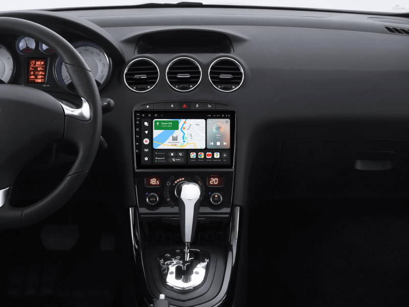 Купити Мультимедійна система Gazer T6009-T7 PRO до Peugeot 408 1 2012-2020, 308 2007-2015