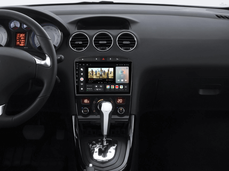 Купити Мультимедійна система Gazer T6009-T7 PRO до Peugeot 408 1 2012-2020, 308 2007-2015