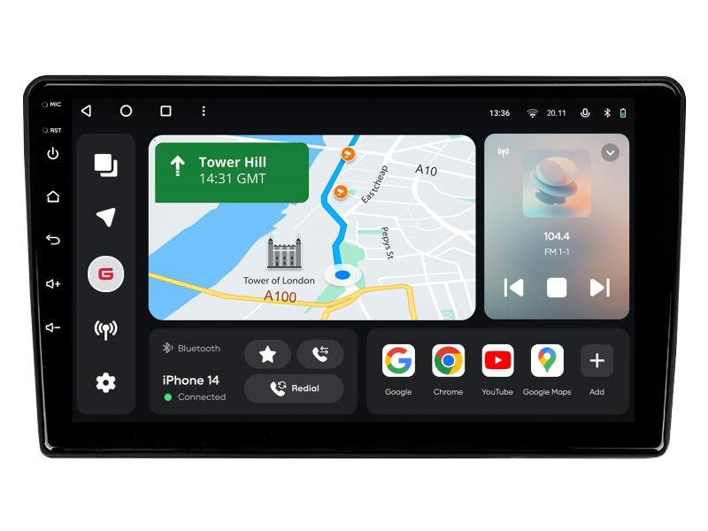 Купити Мультимедійна система Gazer T6009-TQ PRO до Hyundai H1 2 (TQ) 2007-2015