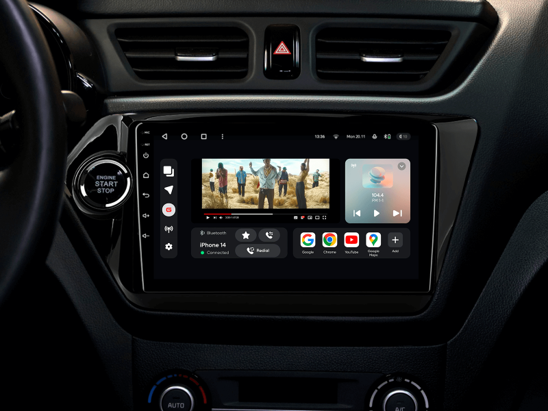 Купити Мультимедійна система Gazer T6009-UB PRO до Kia Rio 3 (UB) 2011-2016