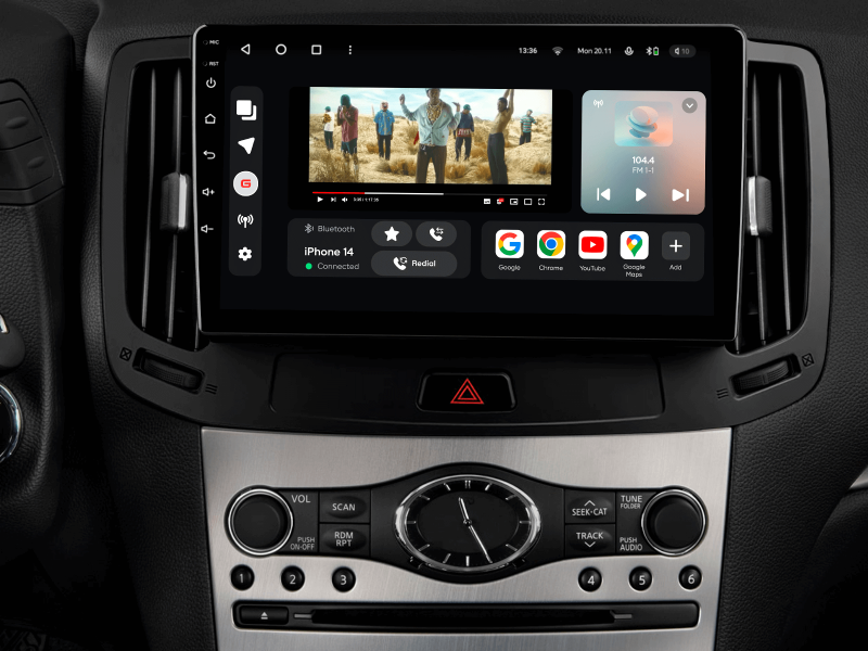 Купити Мультимедійна система Gazer T6009-V36 PRO до Infiniti G 4 (V36) 2006-2013