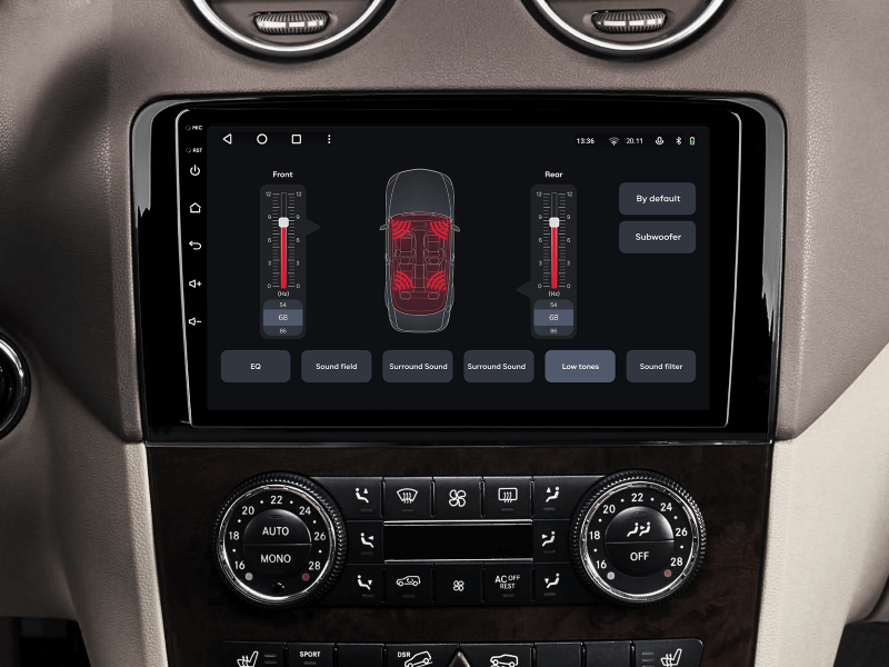 Купити Мультимедійна система Gazer T6009-W164 PRO до Mercedes-Benz ML, GL, ML350, GL320 (W164, X164) 2005-2009