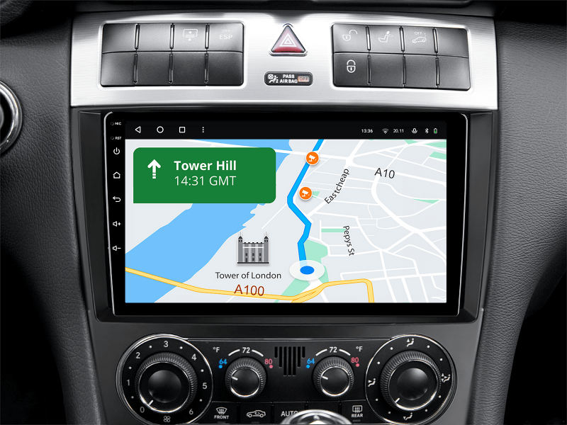 Купити Мультимедійна система Gazer T6009-W203F PRO до Mercedes-Benz C-Class (W203, CL203, A209, C209) 2004-2011