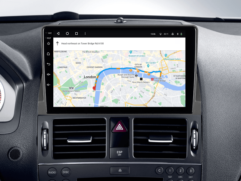 Купити Мультимедійна система Gazer T6009-W204 PRO до Mercedes-Benz C-Class 3 (W204, S204) 2006-2011