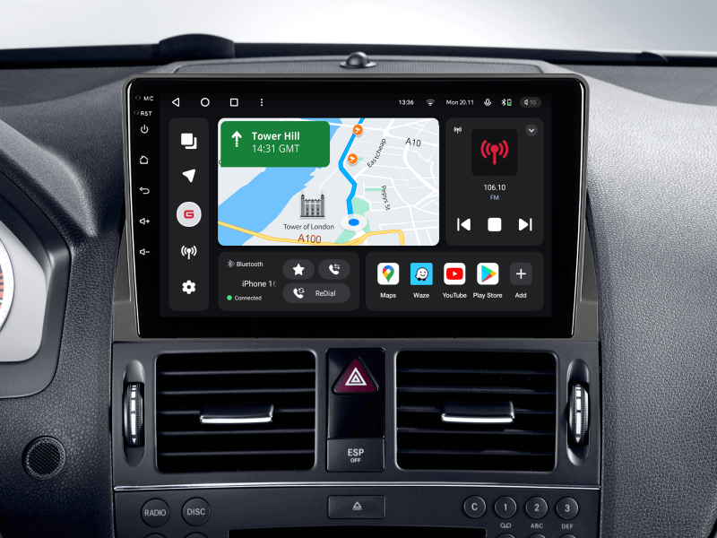 Купити Мультимедійна система Gazer T6009-W204 PRO до Mercedes-Benz C-Class 3 (W204, S204) 2006-2011