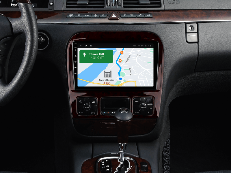 Купити Мультимедійна система Gazer T6009-W220 PRO до Mercedes-Benz S-Class (W220) 1998-2005