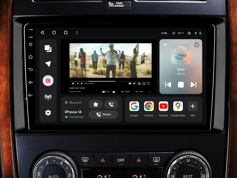 Buy Gazer T6009-W245 PRO Multimedia System to Mercedes-Benz B-Class (W245) 2005-2011