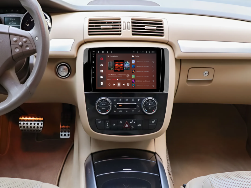 Buy Gazer T6009-W251 PRO Multimedia System to Mercedes-Benz R-Class, R280, R300, R320 (W251) 2005-2017