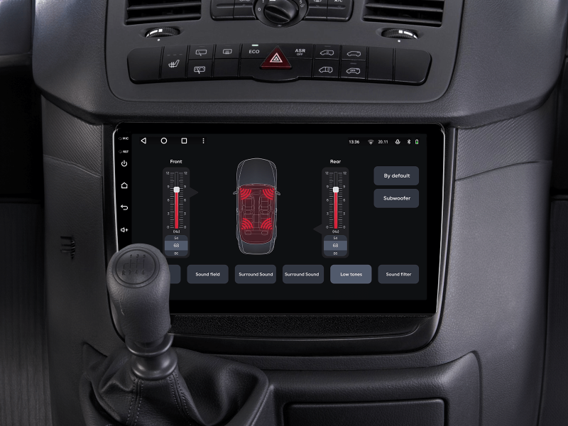 Купити Мультимедійна система Gazer T6009-W639 PRO до Mercedes-Benz Vito (W639) 2010-2015