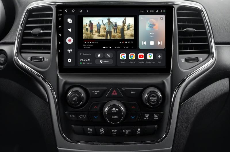 Купити Мультимедійна система Gazer T6009-WKF PRO до Jeep Grand Cherokee 4 (WK2) 2013-2020