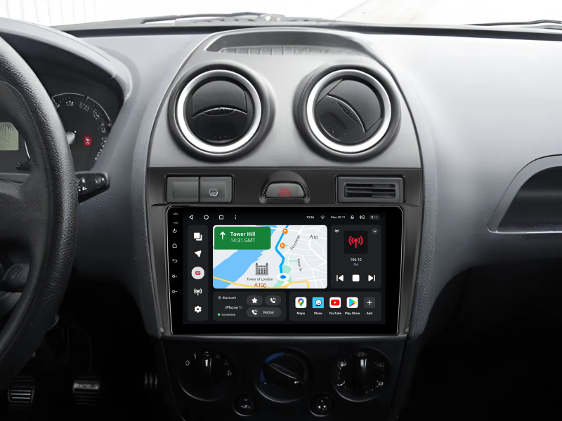 Купити Мультимедійна система Gazer T6009-WS PRO до Ford Fiesta Mk5 2002-2008
