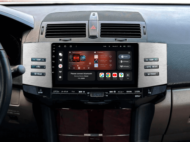 Купити Мультимедійна система Gazer T6009-X120 PRO до Toyota Mark X 1 (X120) 2004-2009