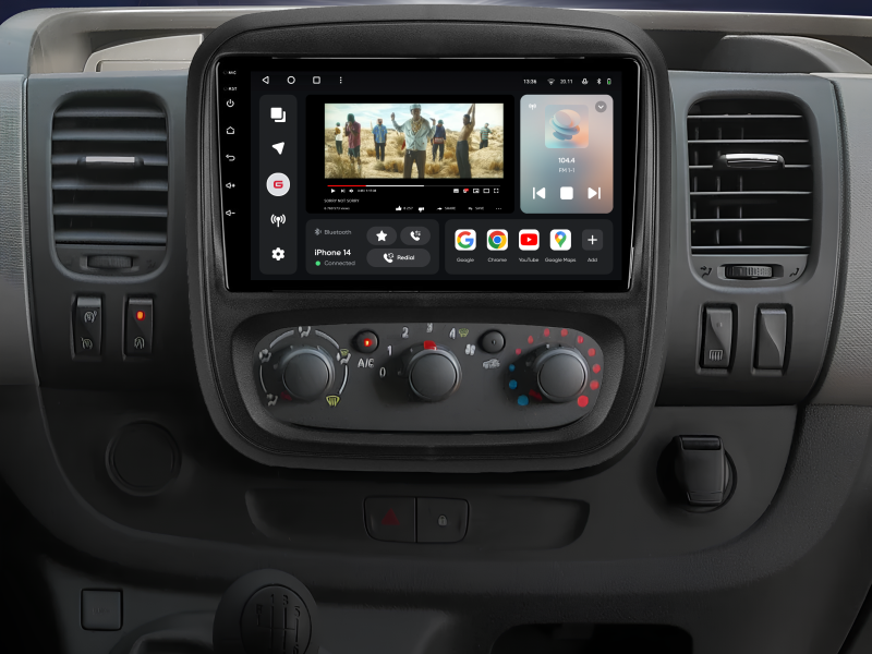 Купити Мультимедійна система Gazer T6009-X82 PRO до Opel Vivaro B 2014-2018