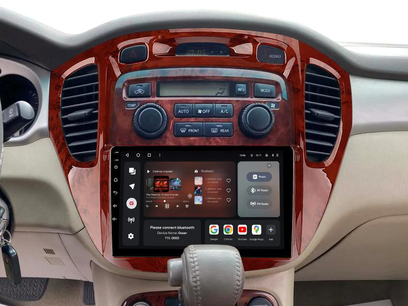Купити Мультимедійна система Gazer T6009-XU20 PRO до Toyota Highlander 1 (XU20) 2001-2007