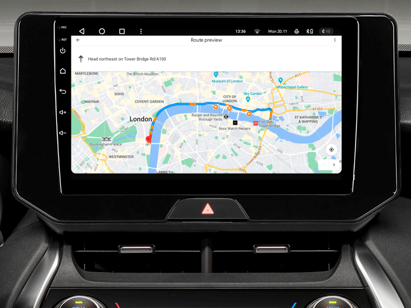 Купити Мультимедійна система Gazer T6009-XU80 PRO до Toyota Harrier 4 (XU80) 2020-2022