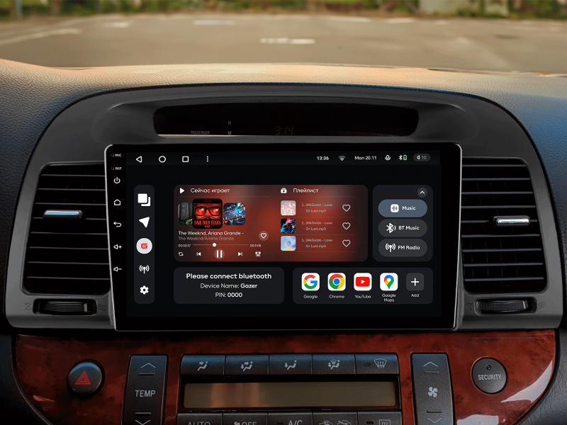 Купити Мультимедійна система Gazer T6009-XV30 PRO до Toyota Camry 5 (XV30) 2001-2006