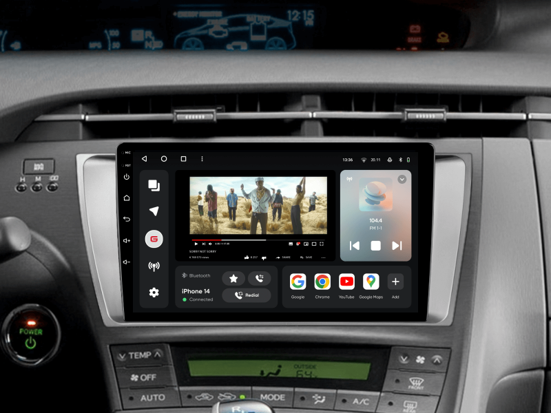 Купити Мультимедійна система Gazer T6009-XW30 PRO до Toyota Prius 3 (XW30) 2009-2015