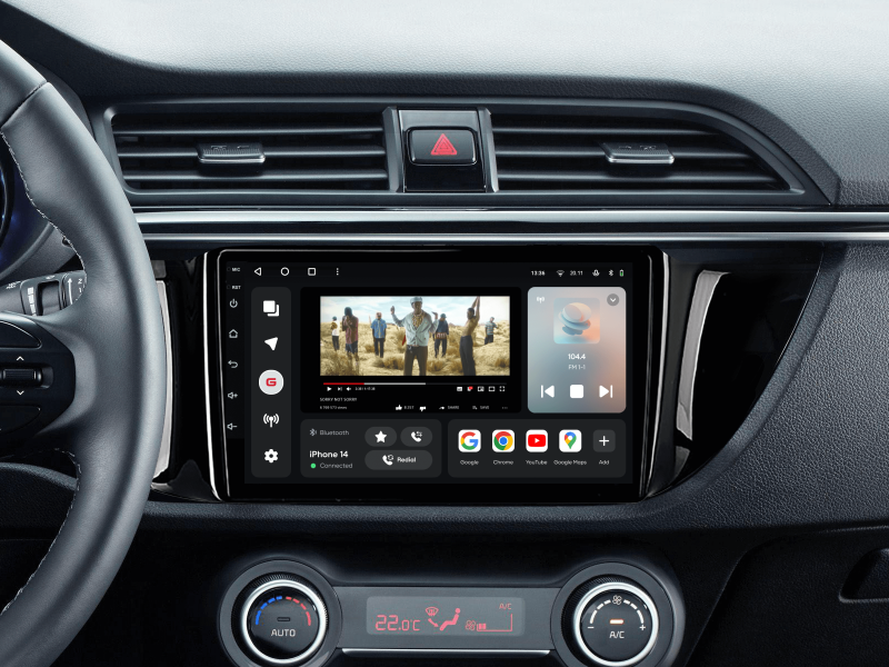 Купити Мультимедійна система Gazer T6009-YB/H PRO до Kia Rio 4 (YB) 2016-2019