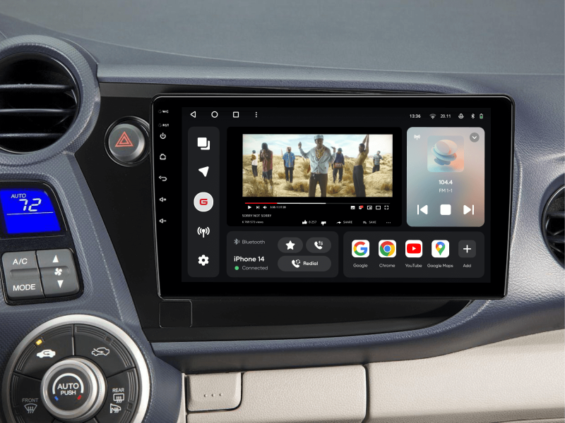 Купити Мультимедійна система Gazer T6009-ZE2 PRO до Honda Insight 2 2009-2014