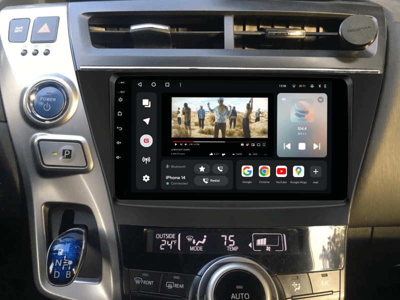 Купити Мультимедійна система Gazer T6009-ZVW40 PRO до Toyota Prius V (ZVW40) 2012-2017