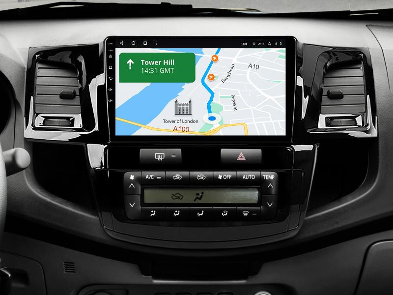 Купити Мультимедійна система Gazer T6509-AN50 PRO до Toyota Fortuner 1 (AN50, AN60), Hilux Revo, Vigo 2008-2014