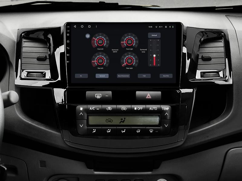 Купити Мультимедійна система Gazer T6509-AN50 PRO до Toyota Fortuner 1 (AN50, AN60), Hilux Revo, Vigo 2008-2014