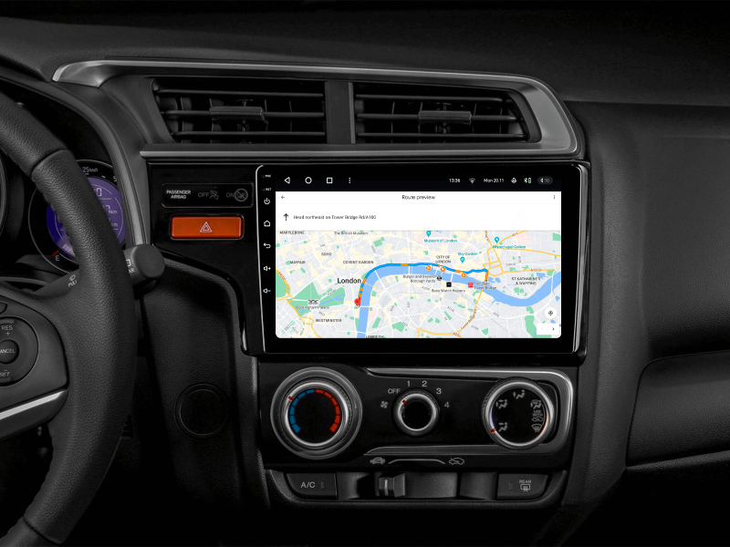 Купить Мультимедійна система Gazer T6509-GK/H PRO до Honda Jazz 3 2015-2020, Fit 3 (GP, GK) 2013-2020