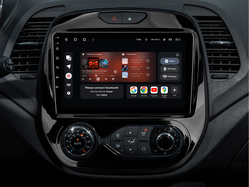 Купить Мультимедійна система Gazer T6509-HA PRO до Renault Kaptur (HA) 2016-2019