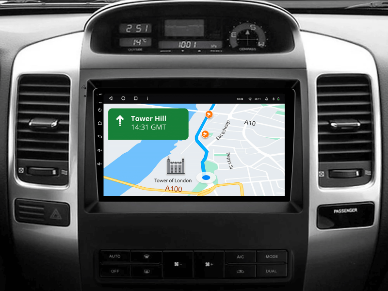 Купить Мультимедійна система Gazer T6509-J120 PRO до Toyota Land Cruiser Prado 3 (J120) 2002-2009